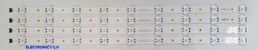 Kit 12 Barre LED Per TV LG 65" - Compatibile Con 65UJ634V, 65UJ633TTC, 65UJ634TTD, 65UJ634VTD